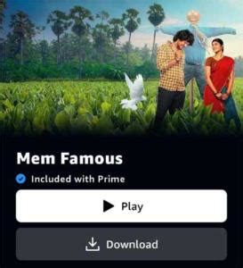 mem famous movie ott platform|Surprise: Mem Famous makes its OTT debut